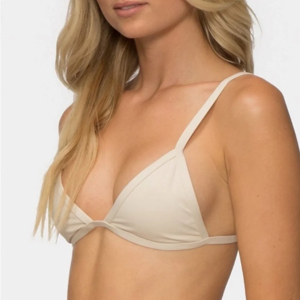Tavik Jett Top + Ali Bottom Swim Set Tapioca Small
